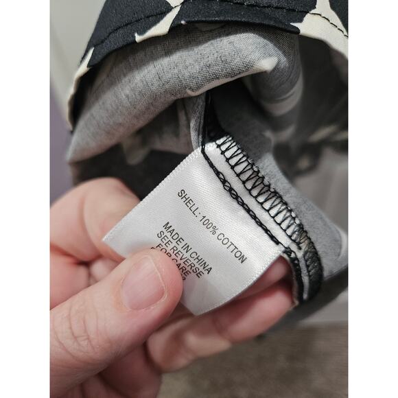 Mod Cloth Bold Notion Sharks Dress Fit Flare 100% Cotton Size XS 0 2 - Picture 4 of 6